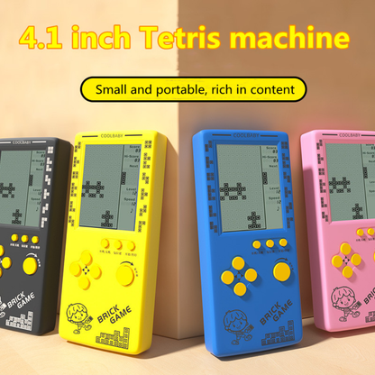 Consola Portátil Retro con Juegos de Puzles