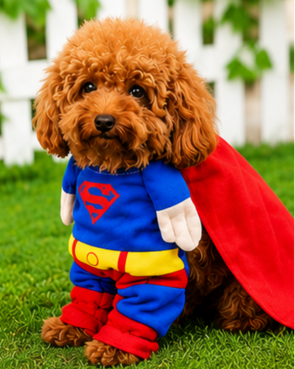 Disfraz de Superhéroe Mascotas | Luboca