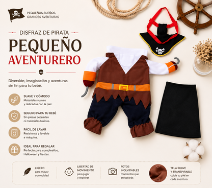 Detalles Disfraz de Pirata Mascotas | Luboca