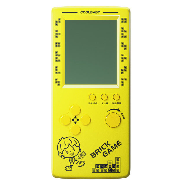 Consola Portátil Retro con Juegos de Puzles